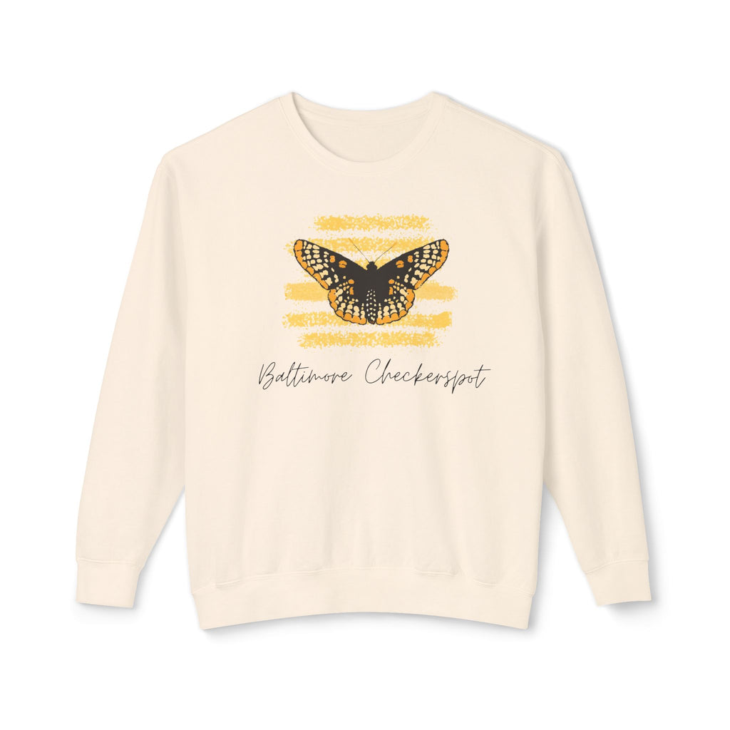 Baltimore Checkerspot Butterfly Crewneck