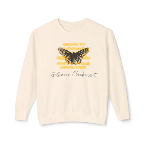 Baltimore Checkerspot Butterfly Crewneck