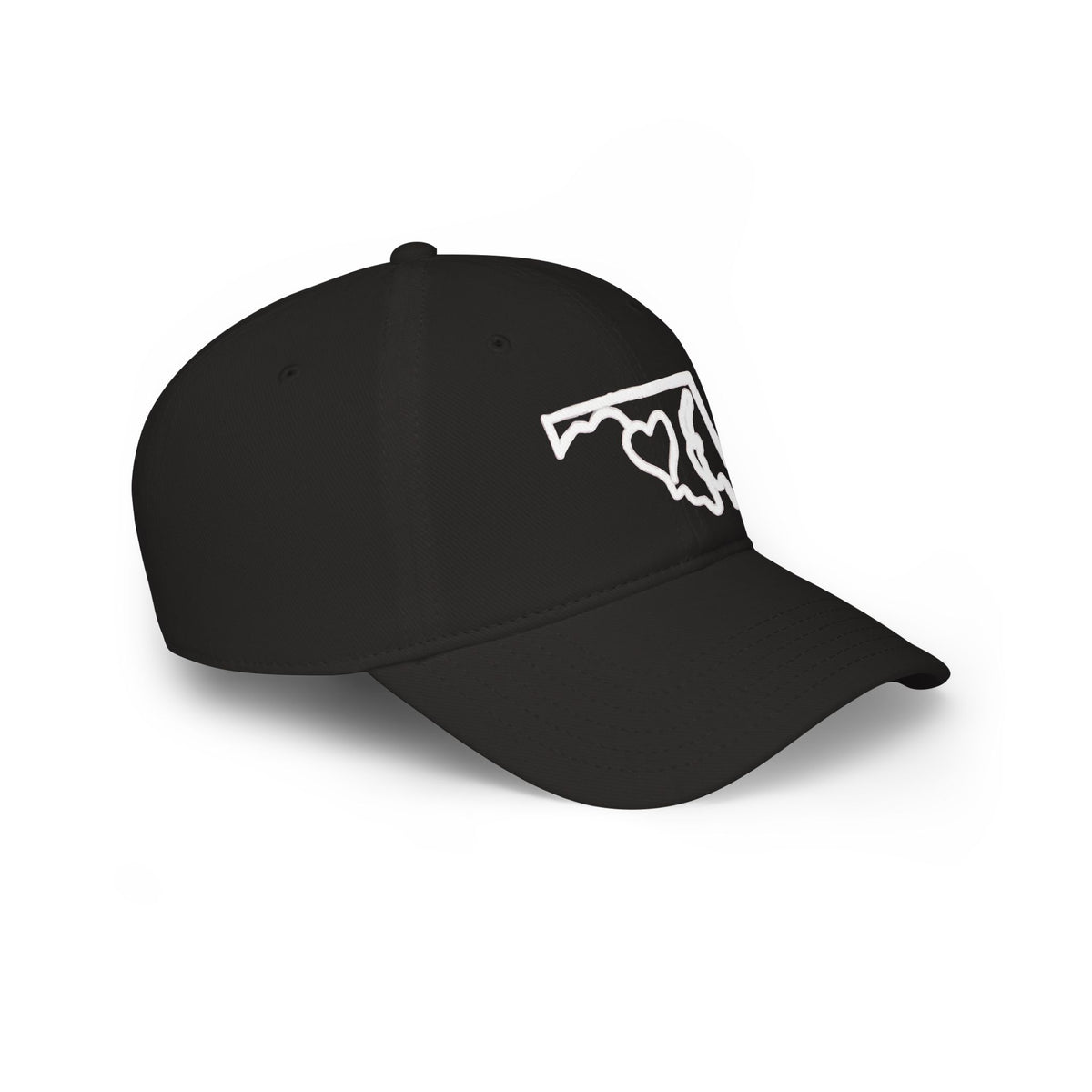 Maryland Outline Cap with Heart