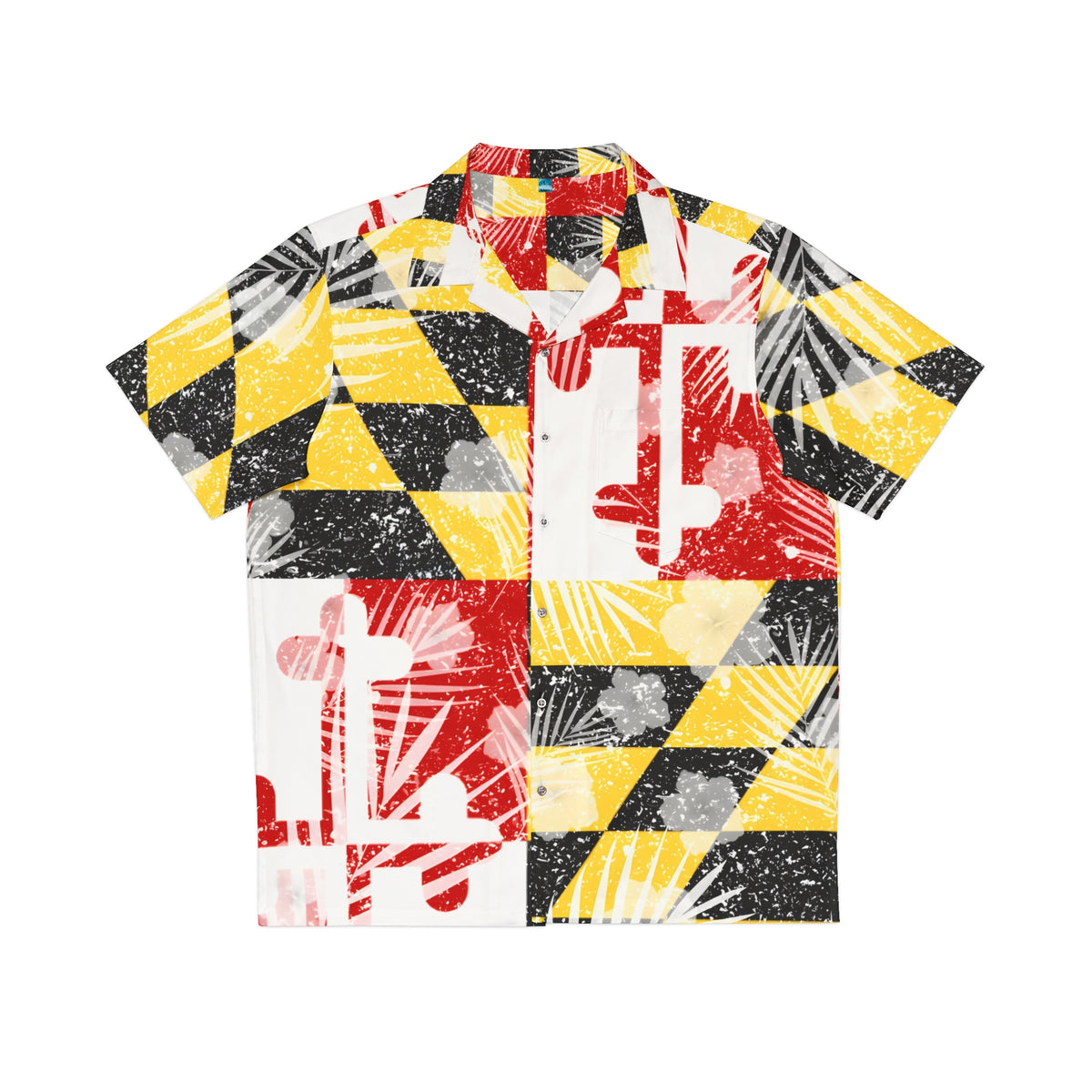 Maryland Flag Hawaiian Shirt
