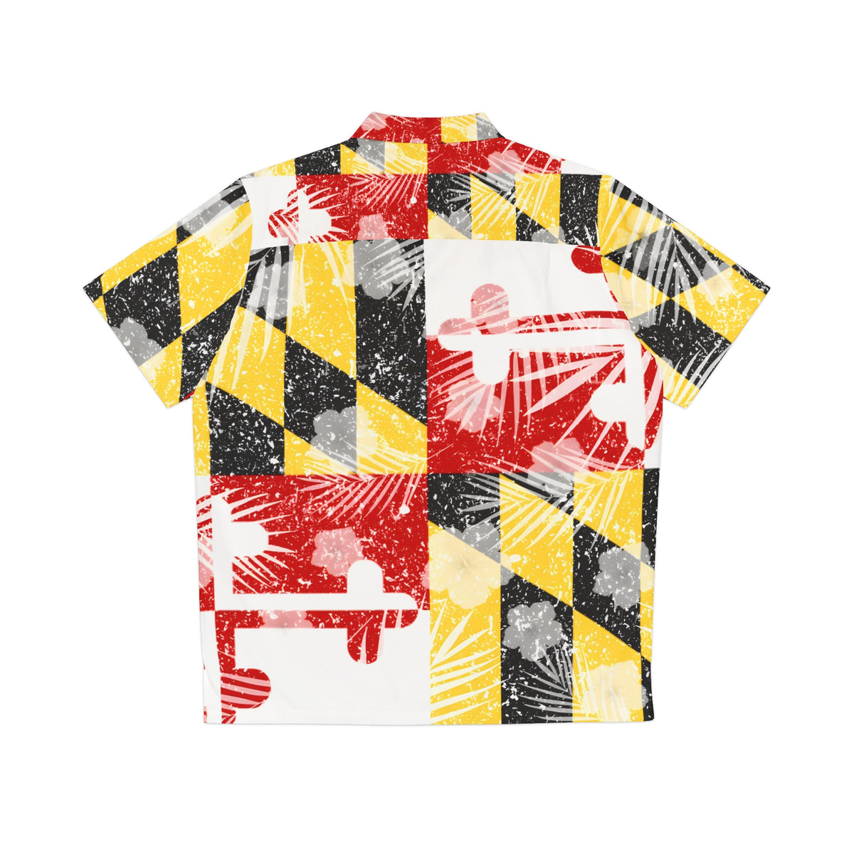 Maryland Flag Hawaiian Shirt