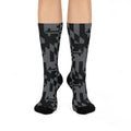 Maryland Grayscaled Cushioned Socks