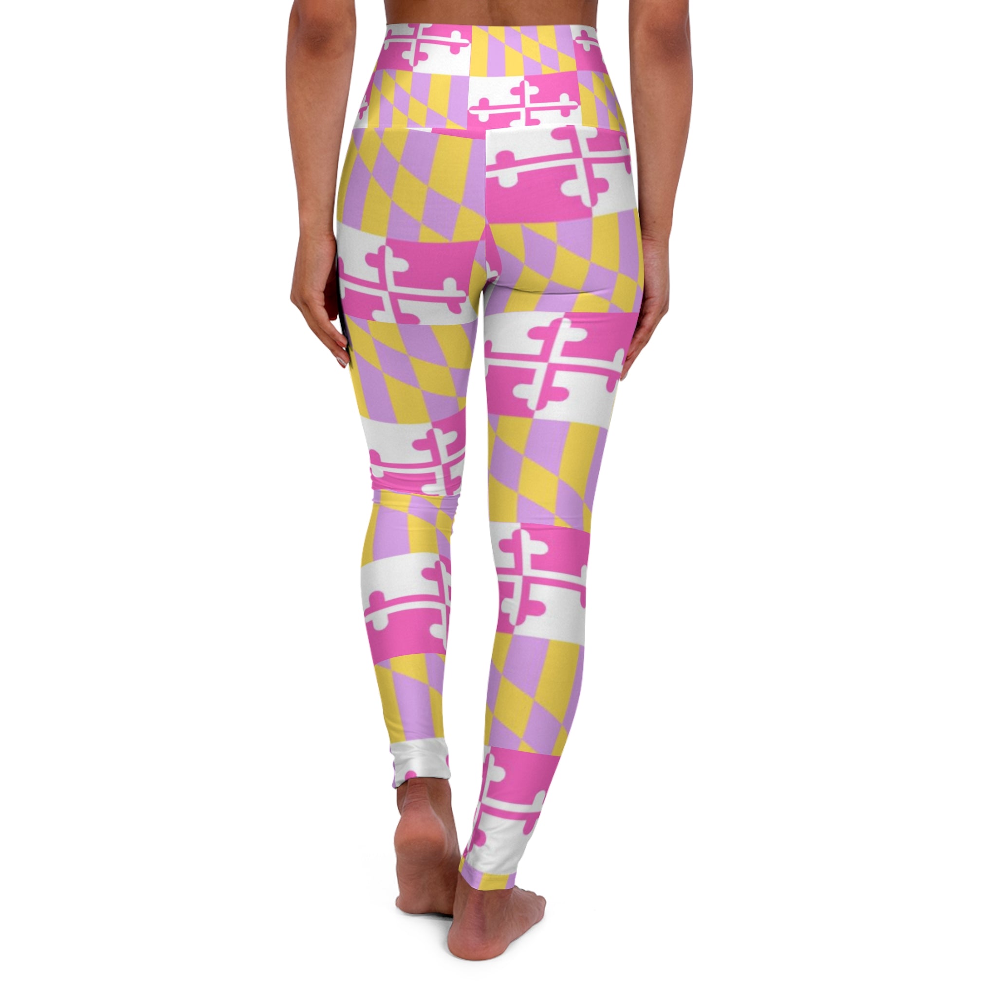 Maryland Flag Multicolor Pink & Yellow Pants