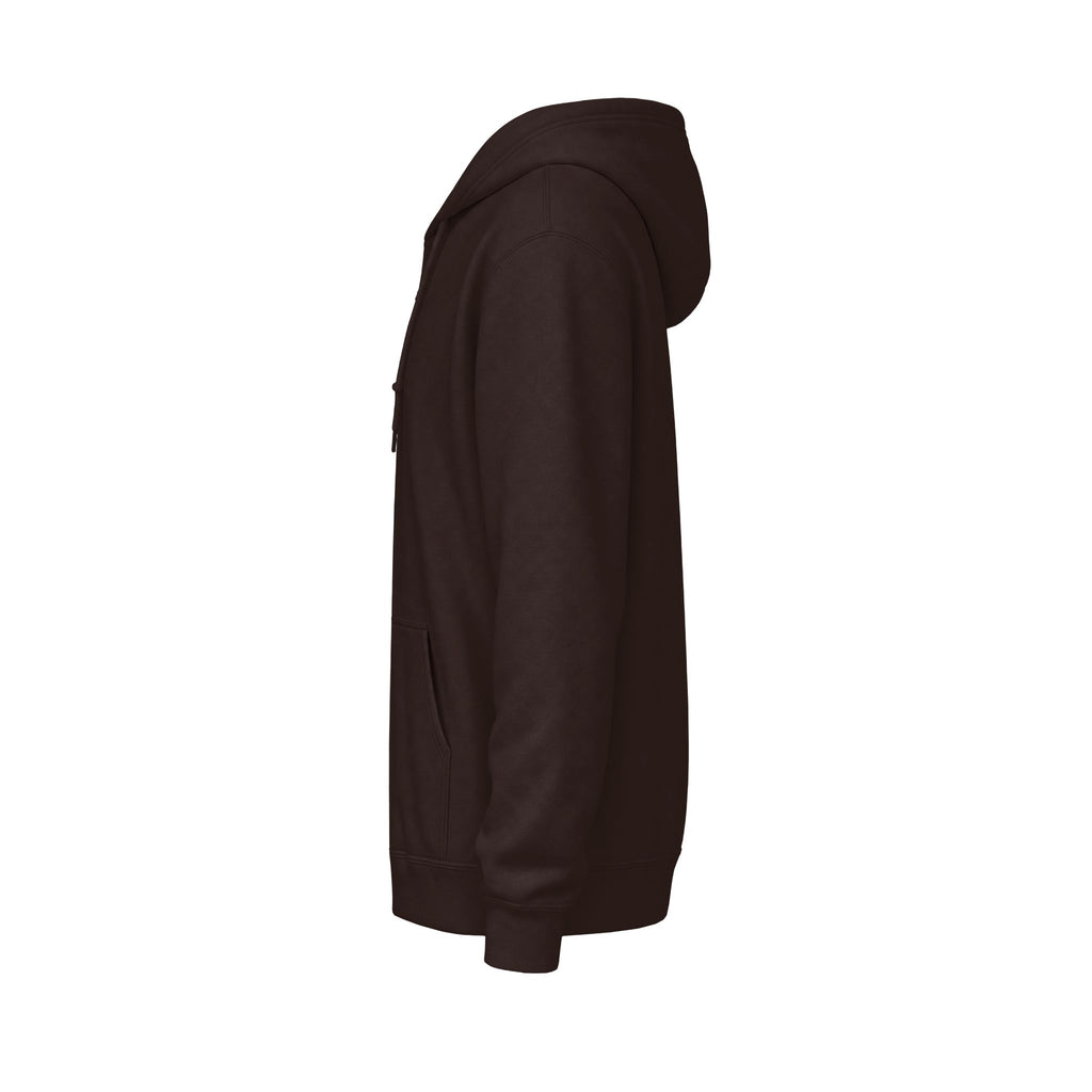 Dark Baltimore Distressed Anchor, Feather, Crescent Dark Moon Zip Up hoodie