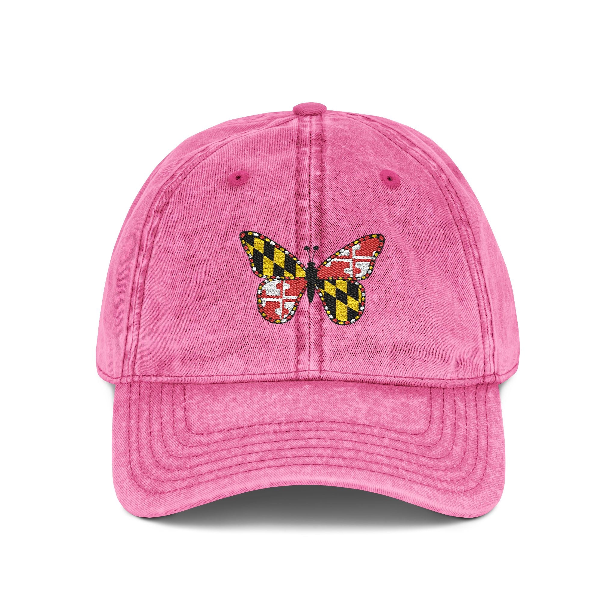 Maryland Butterfly Vintage Cap
