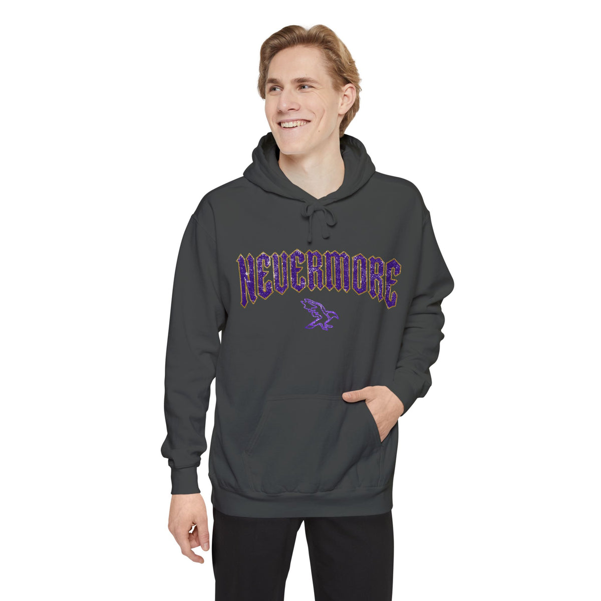 Nevermore Gothic Raven Hoodie