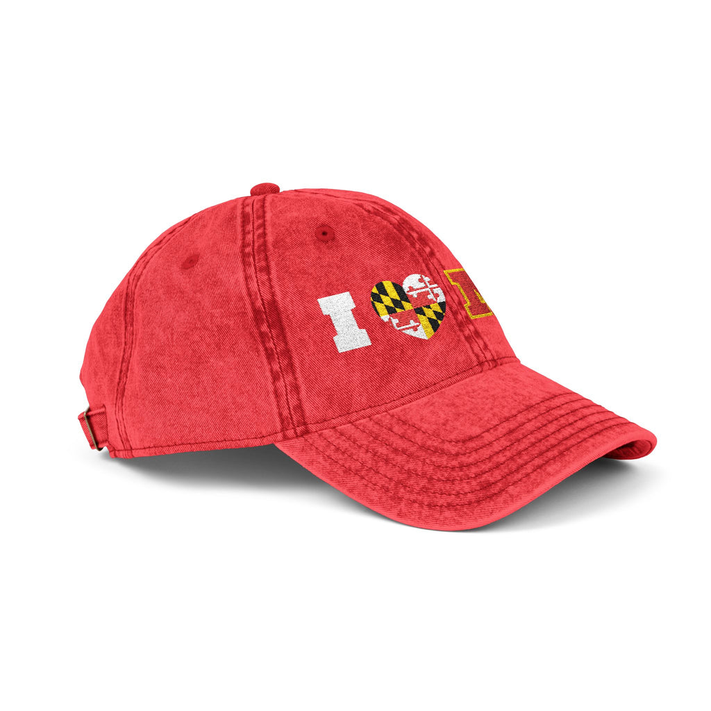 I ❤️  MD  Vintage Cap