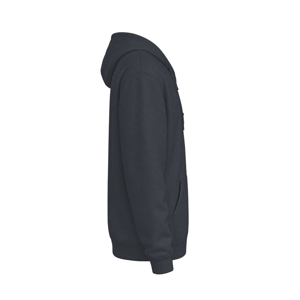 Dark Baltimore Distressed Anchor, Feather, Crescent Dark Moon Zip Up hoodie