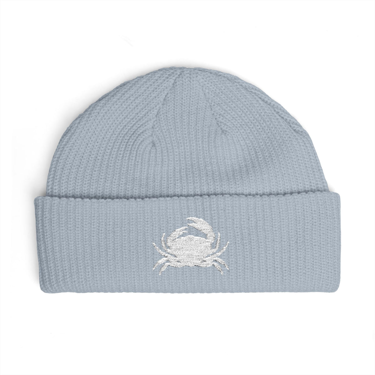 Crab Embroidered Beanie