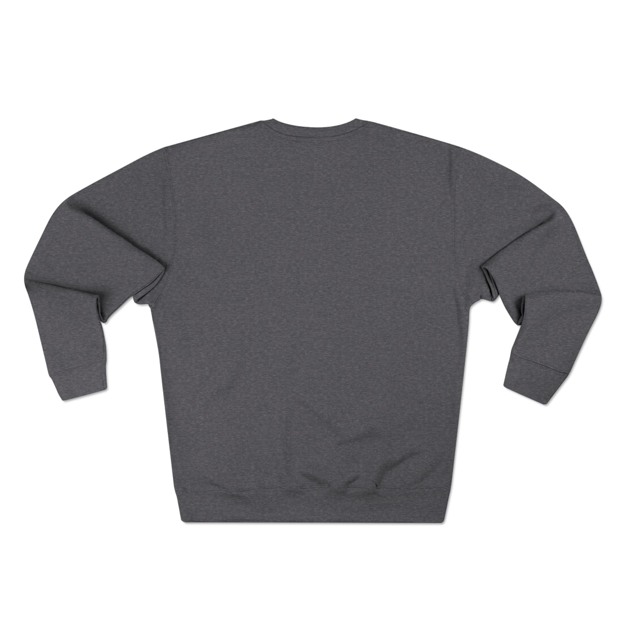 Purple, White, Orange Streaked Crab Graphic Crewneck