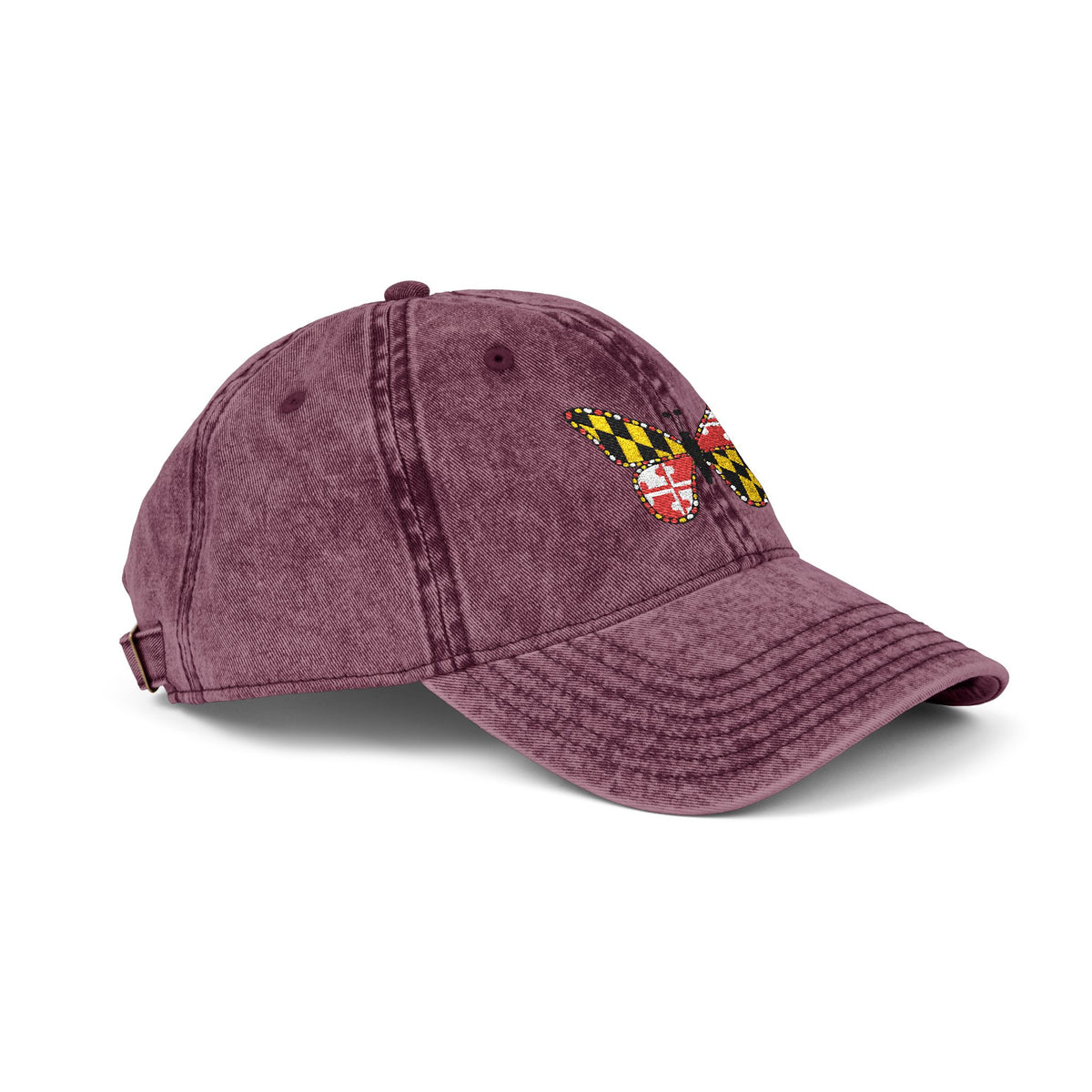 Maryland Butterfly Vintage Cap