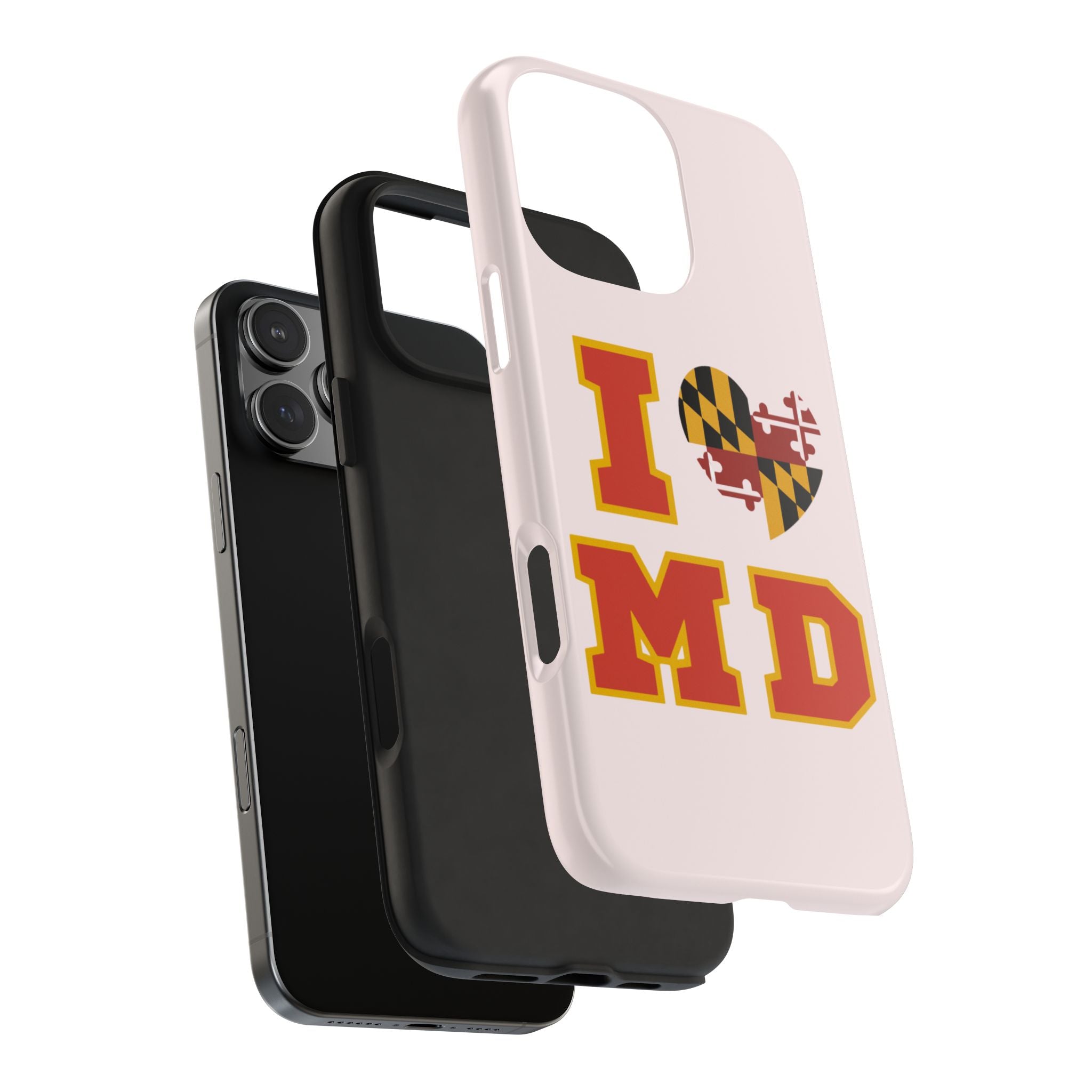 I Heart MD Maryland Flag Phone Case | Tough Phone Case