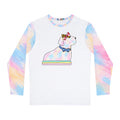 Chesapeake Bay Retriever Tie Dye Long Sleeve Shirt