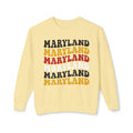 Maryland Retro Stack Crewneck Sweatshirt