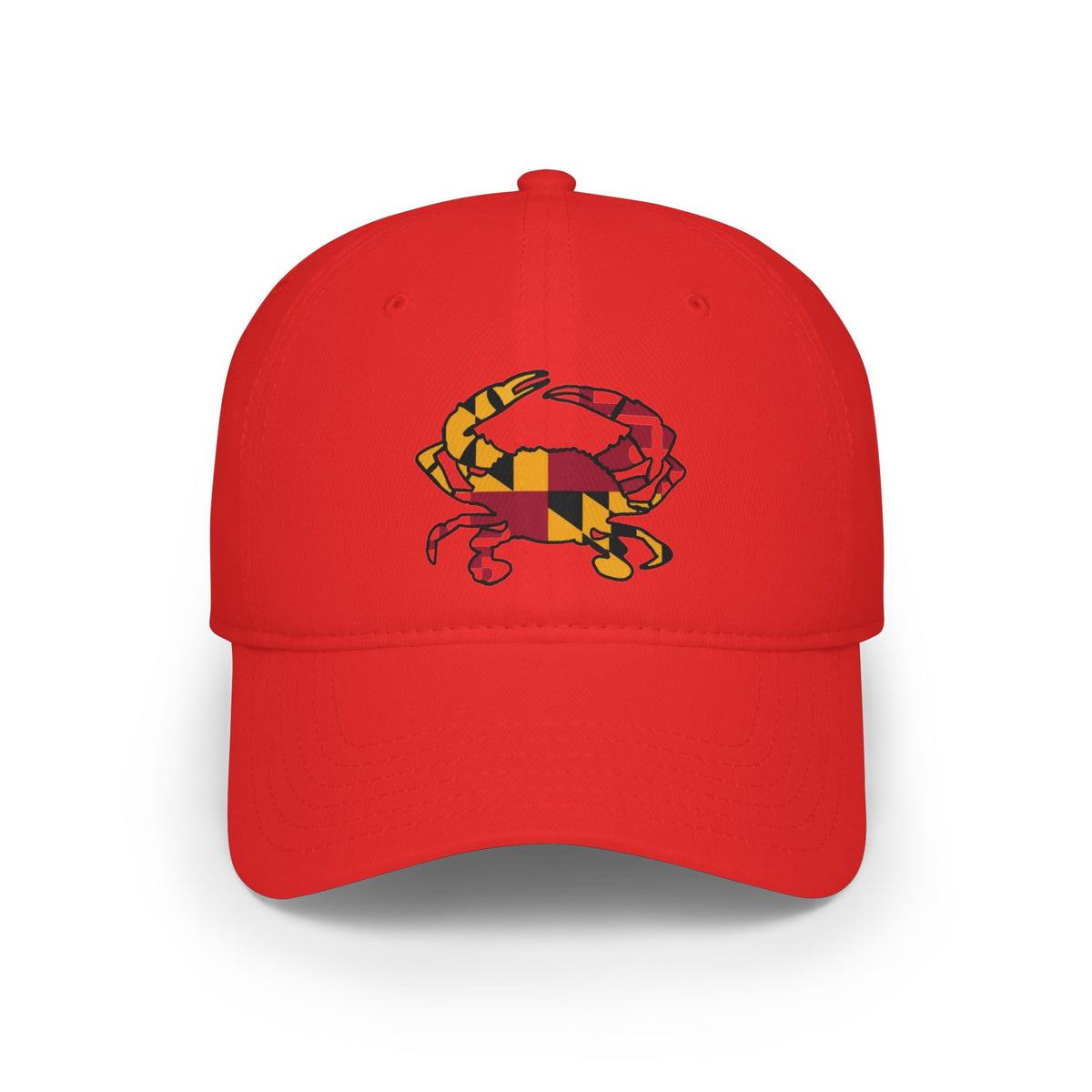 Maryland Flag Crab Baseball Cap