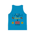 All You Need Is Some Love & Crabs Kids Tank Top | Crab, Sunflower, Maryland Flag Accents
