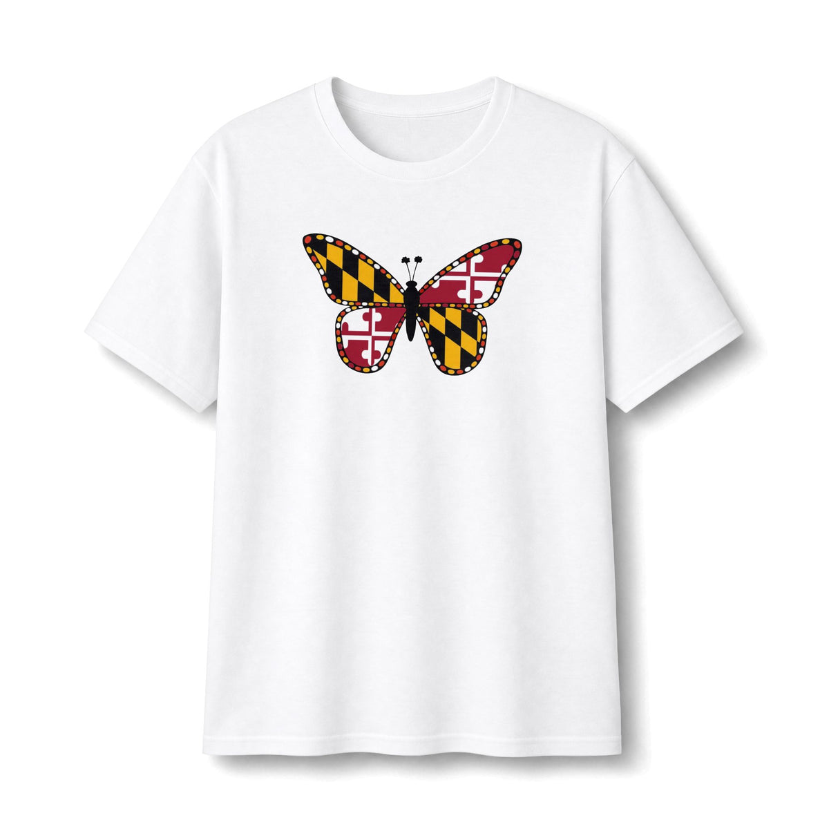Maryland Flag Butterfly Tee