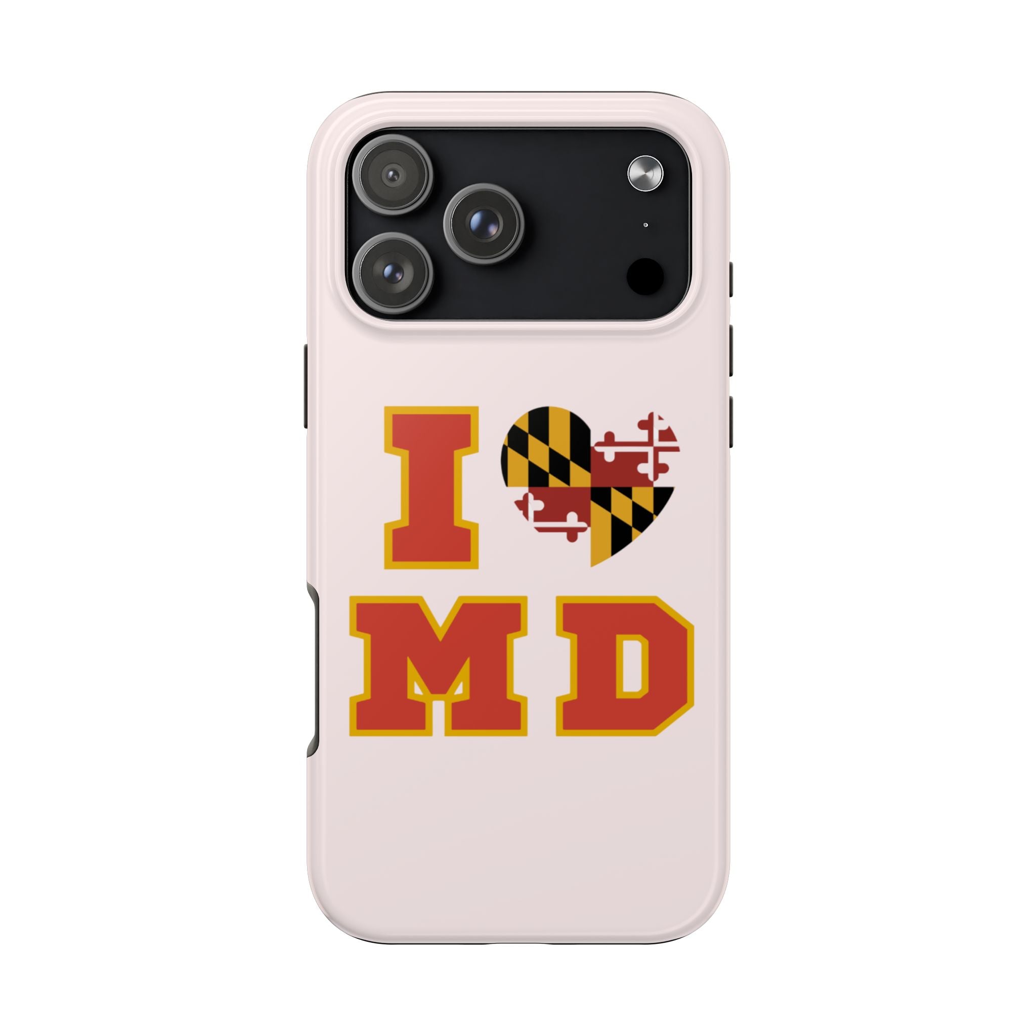 I Heart MD Maryland Flag Phone Case | Tough Phone Case