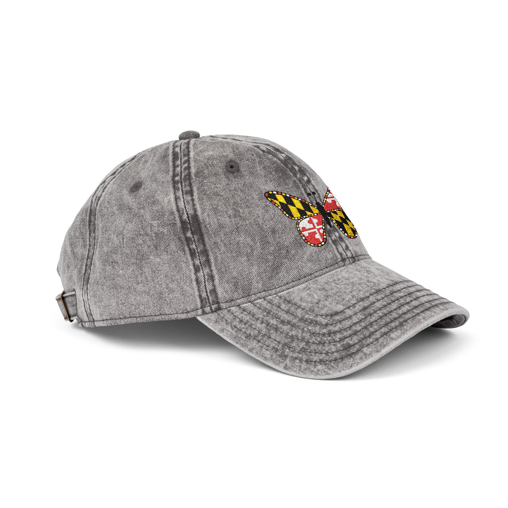 Maryland Butterfly Vintage Cap