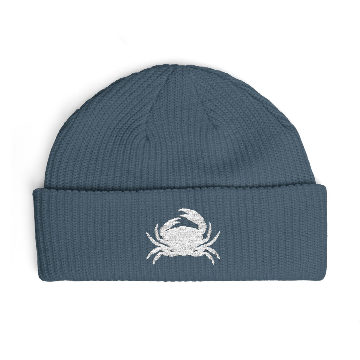 Crab Embroidered Beanie