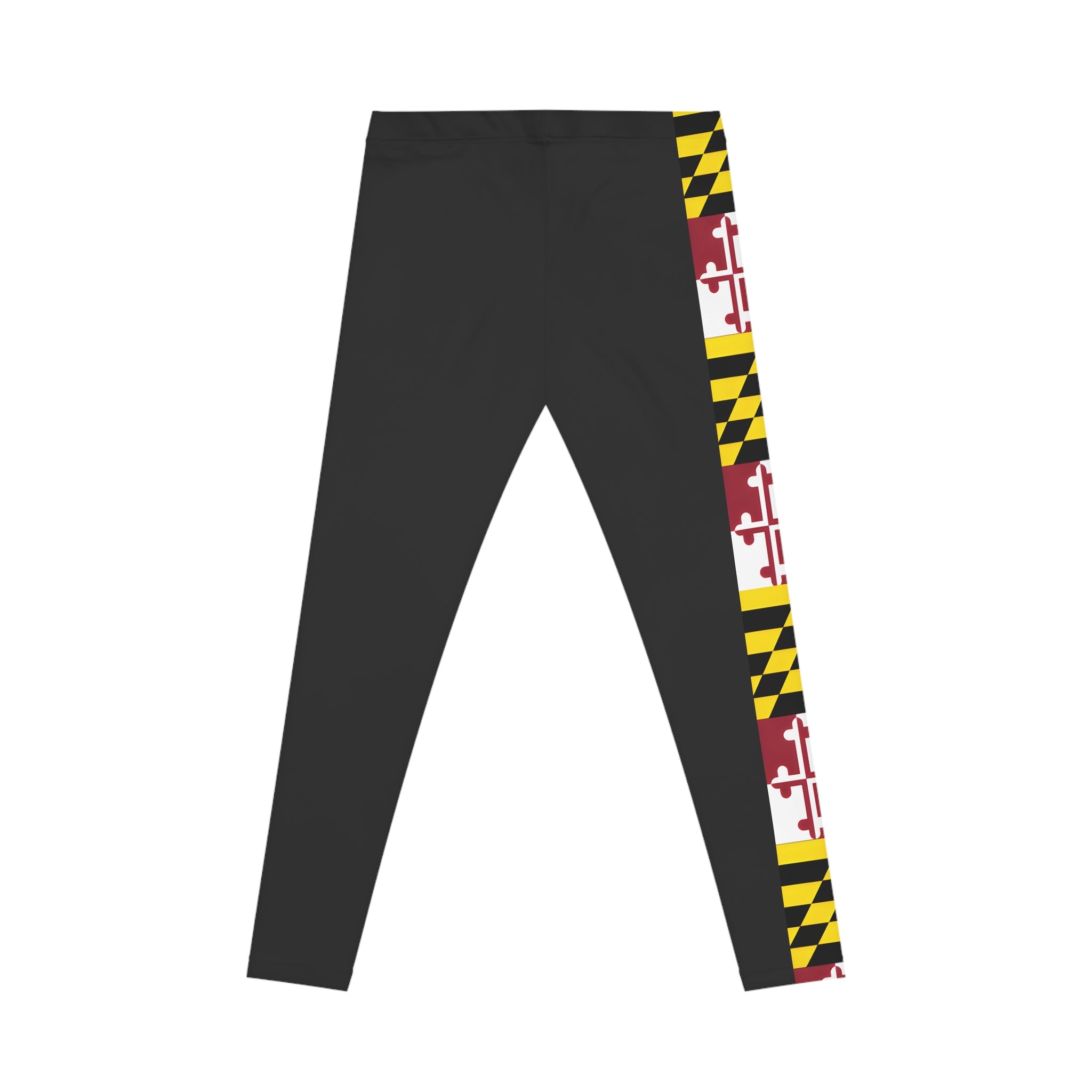 Maryland Flag Accent Leggings