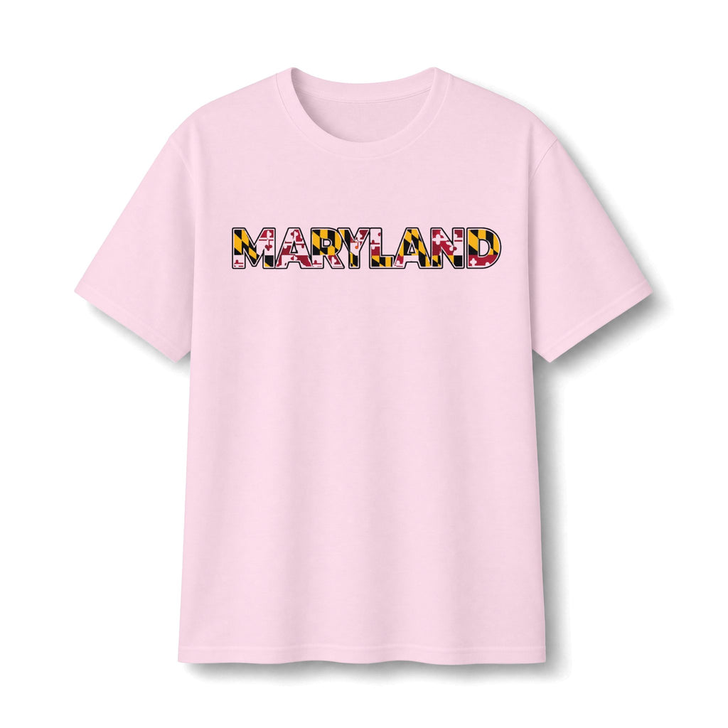 Maryland State Flag Text Tee