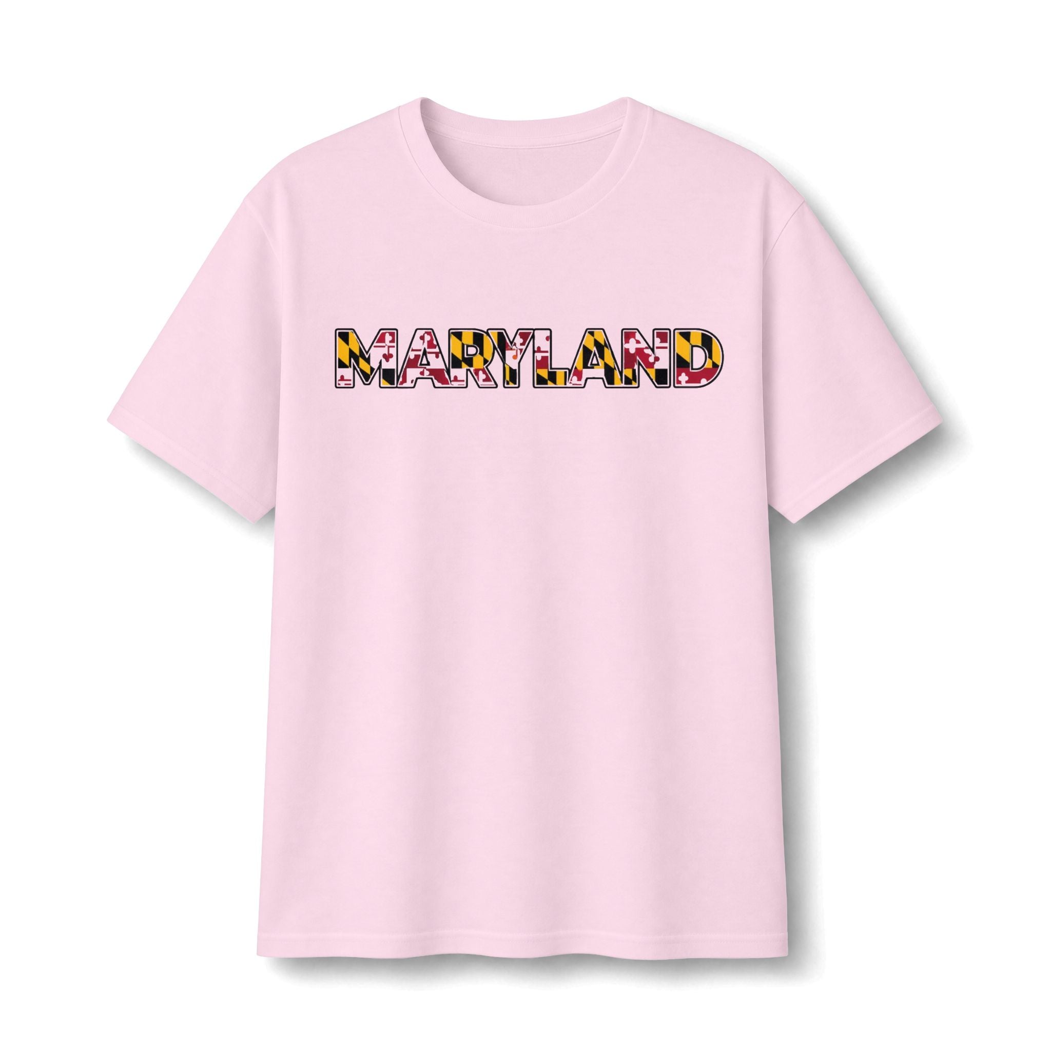 Maryland State Flag Text Tee