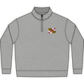 Maryland Flag Quarter-Zip Pullover — Small Chest Patch Fleece