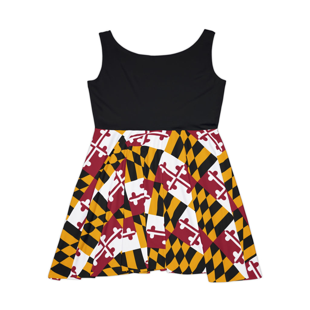 Maryland Flag (skirt pattern) Dress