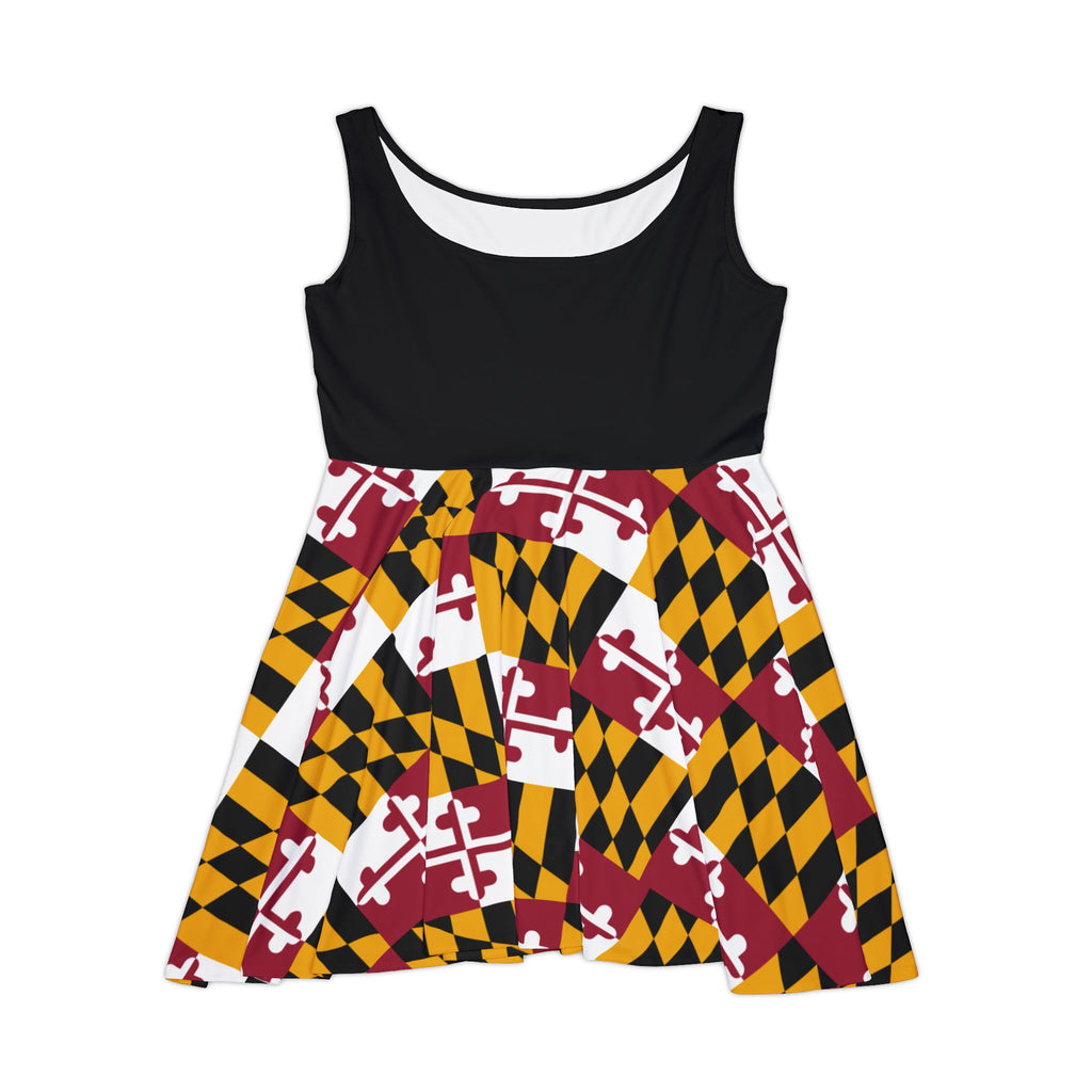 Maryland Flag (skirt pattern) Dress