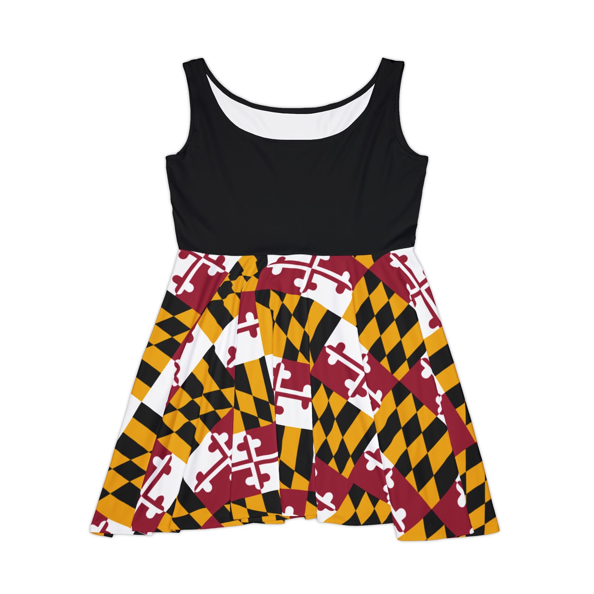 Maryland Flag (skirt pattern) Dress