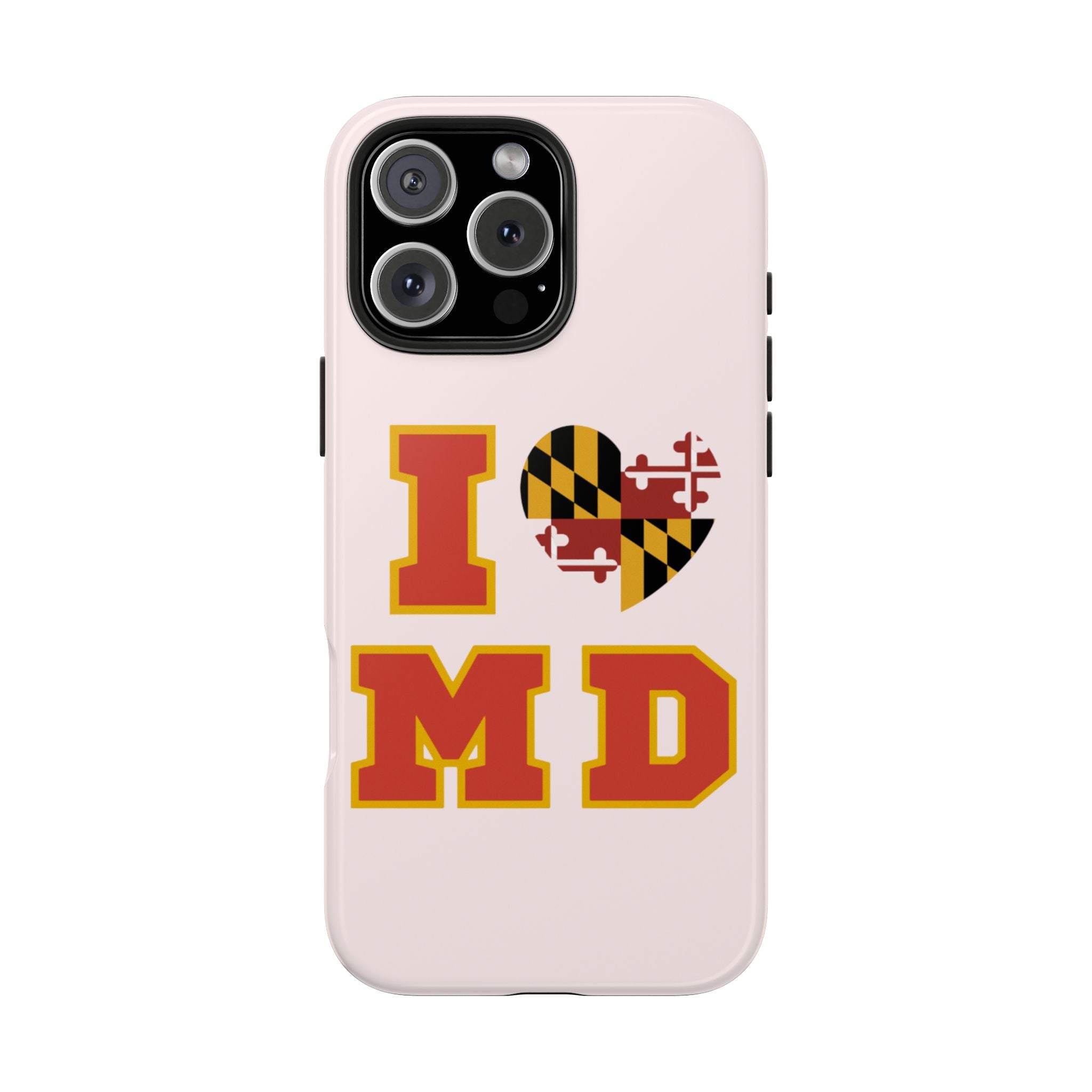 I Heart MD Maryland Flag Phone Case | Tough Phone Case