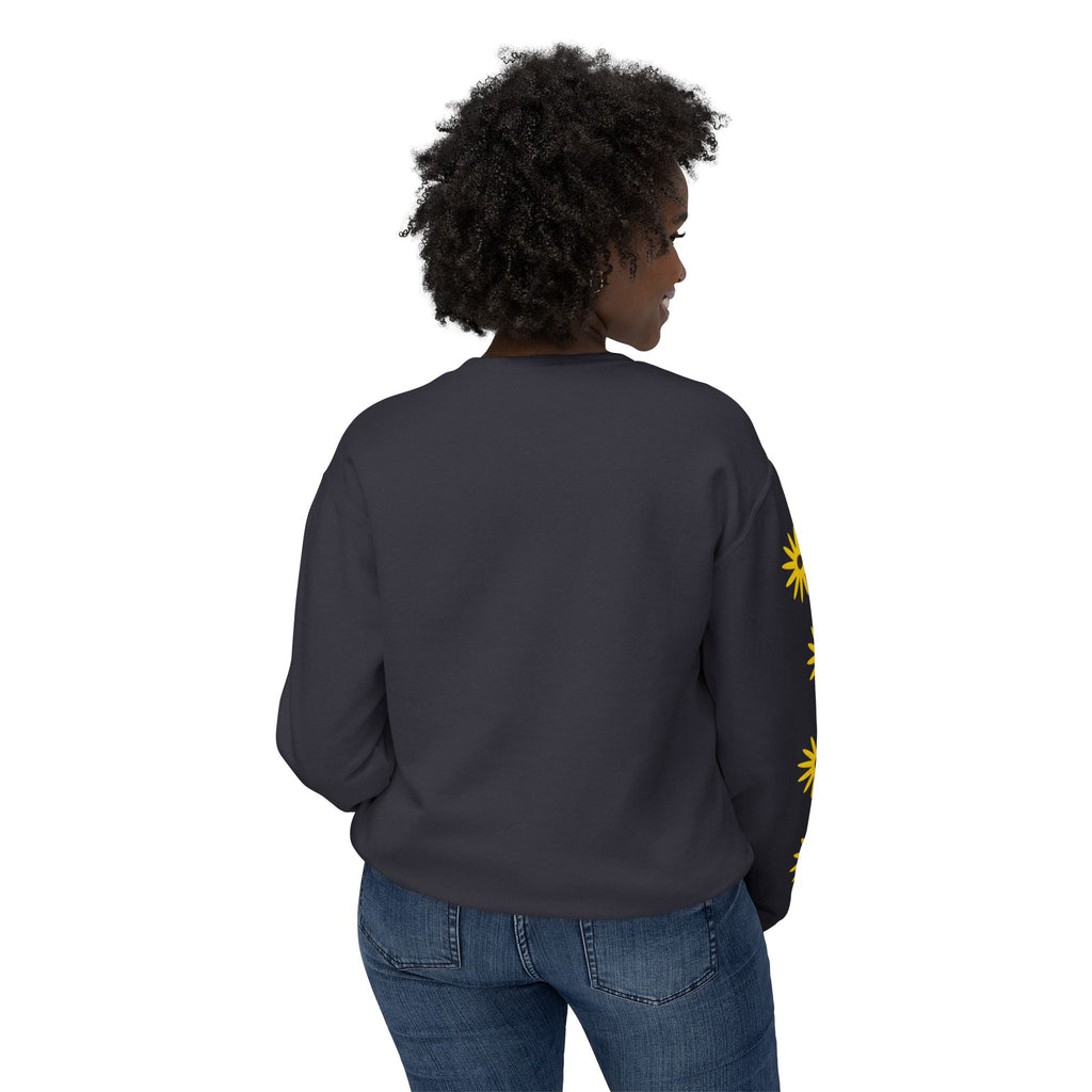 Maryland Outline Crewneck Sweater w/ Black Eyed Susans
