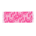 Pink Maryland Flag Light Scarf