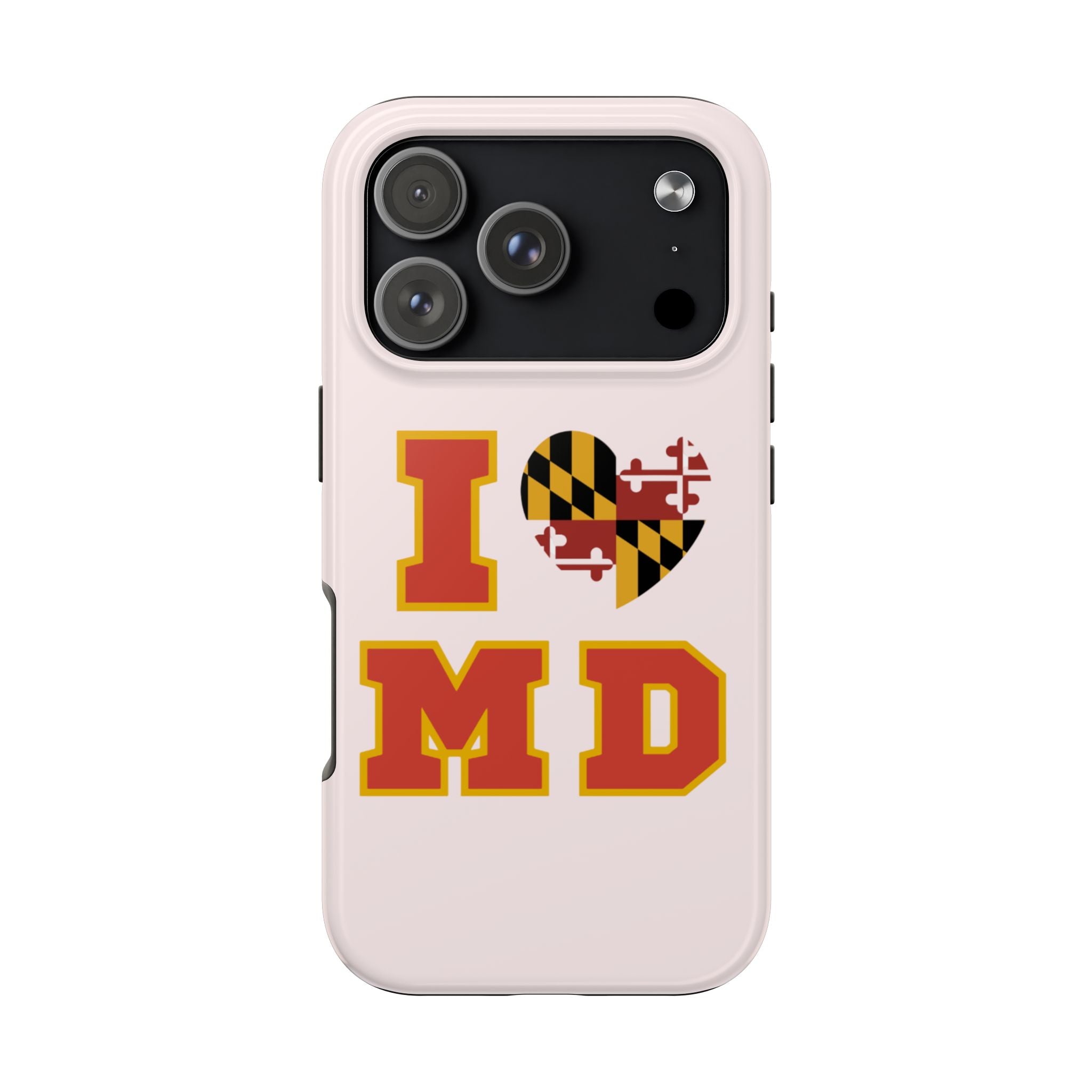 I Heart MD Maryland Flag Phone Case | Tough Phone Case