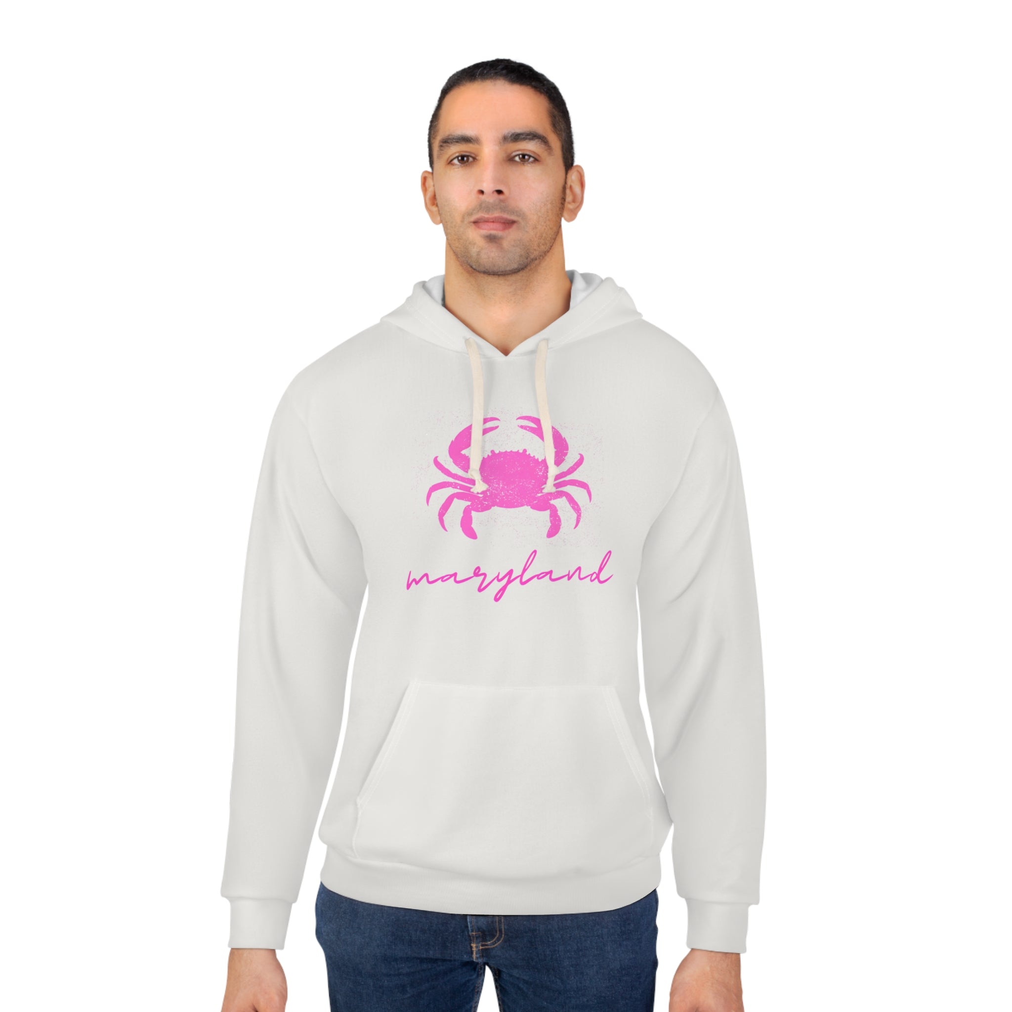 Maryland Pink Crab Hoodie