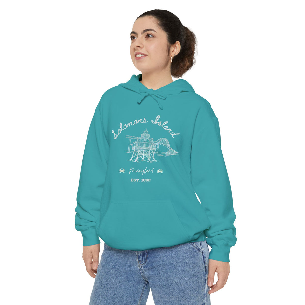 Solomons Island Coastal Hoodie