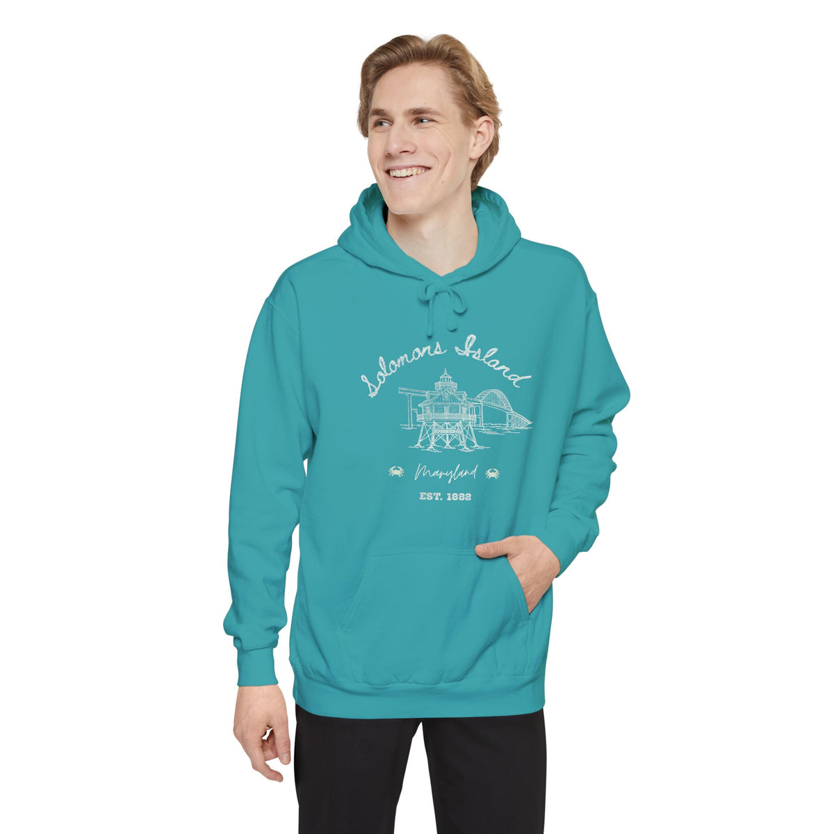 Solomons Island Coastal Hoodie