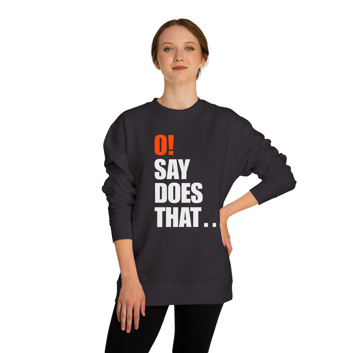 "O! Say Does That…" Camden Fan Crewneck Sweatshirt