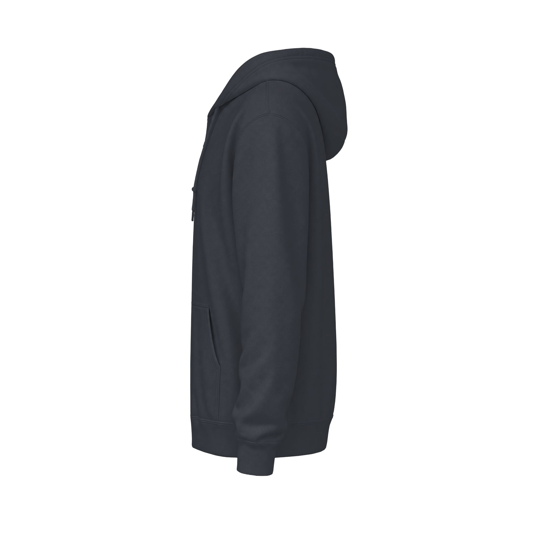 Dark Baltimore Distressed Anchor, Feather, Crescent Dark Moon Zip Up hoodie