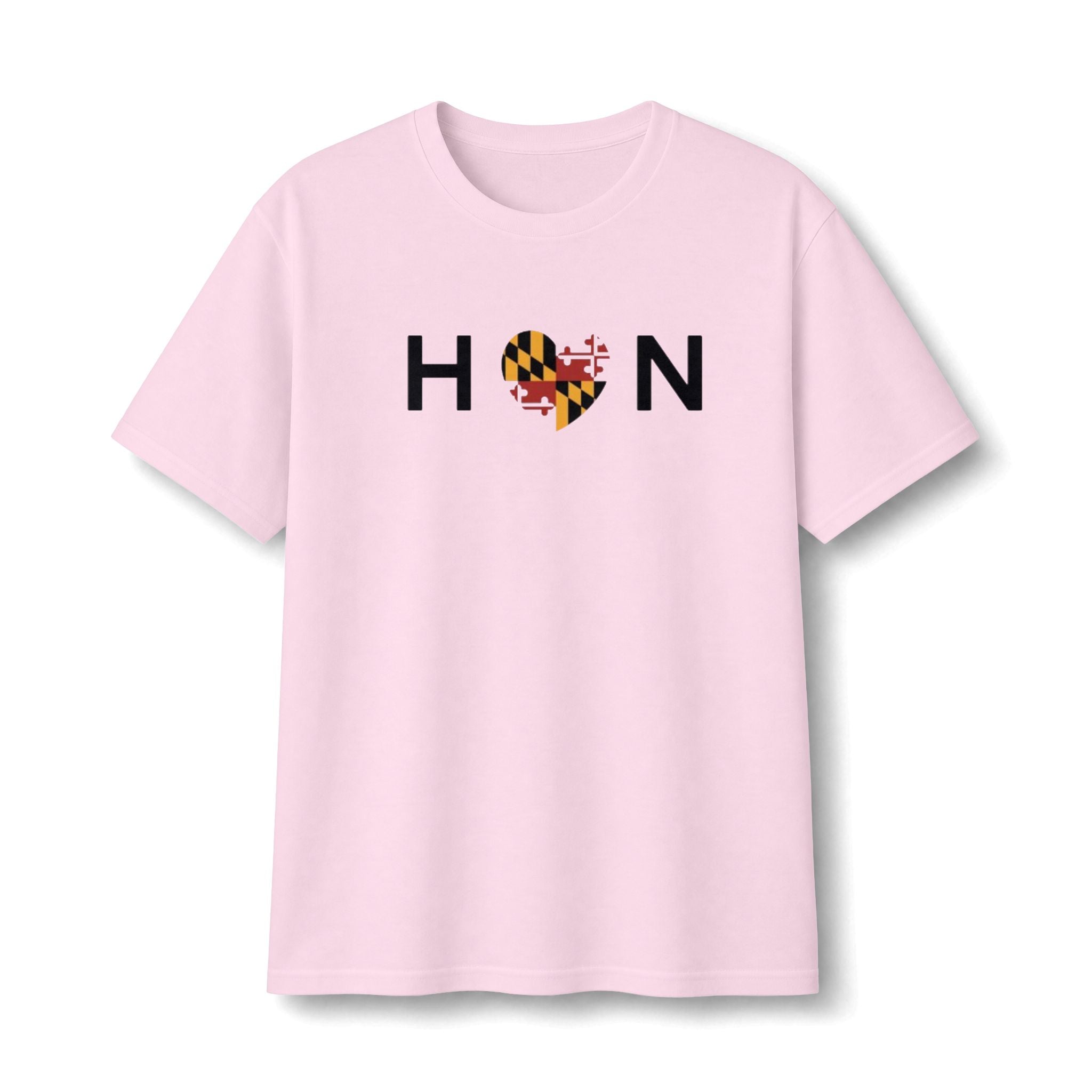 Maryland Heart HON T‑Shirt — State Flag Love Tee