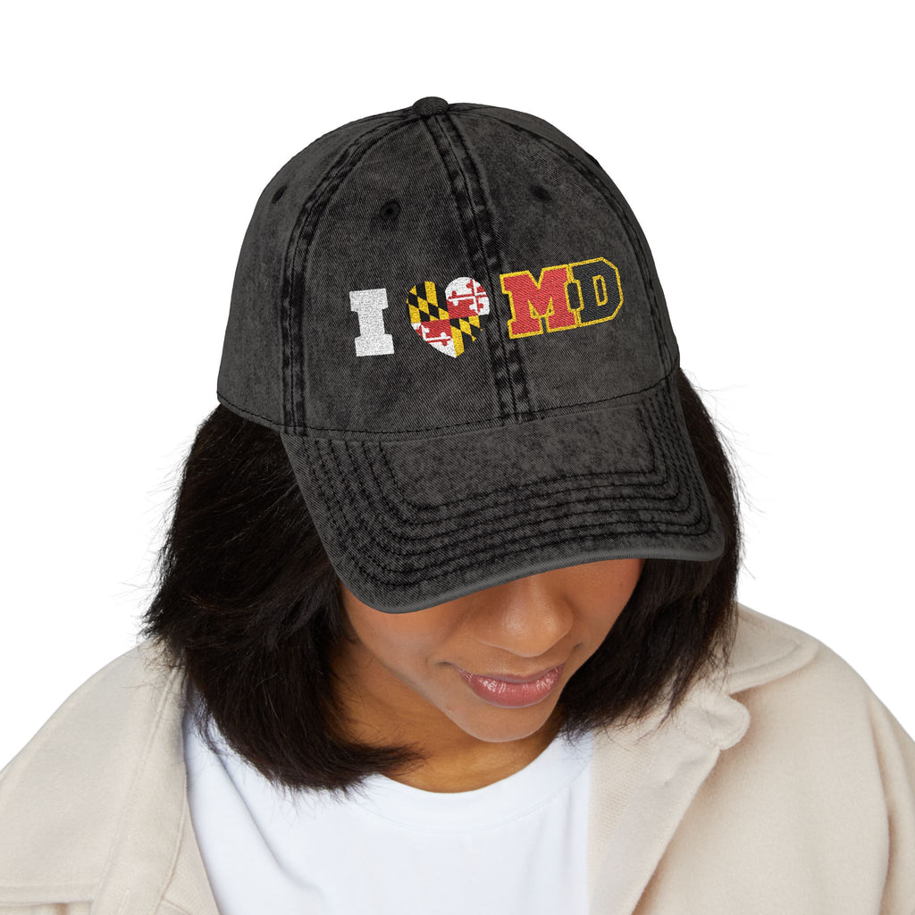I ❤️  MD  Vintage Cap