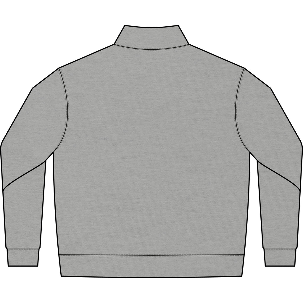 Maryland Flag Quarter-Zip Pullover — Small Chest Patch Fleece