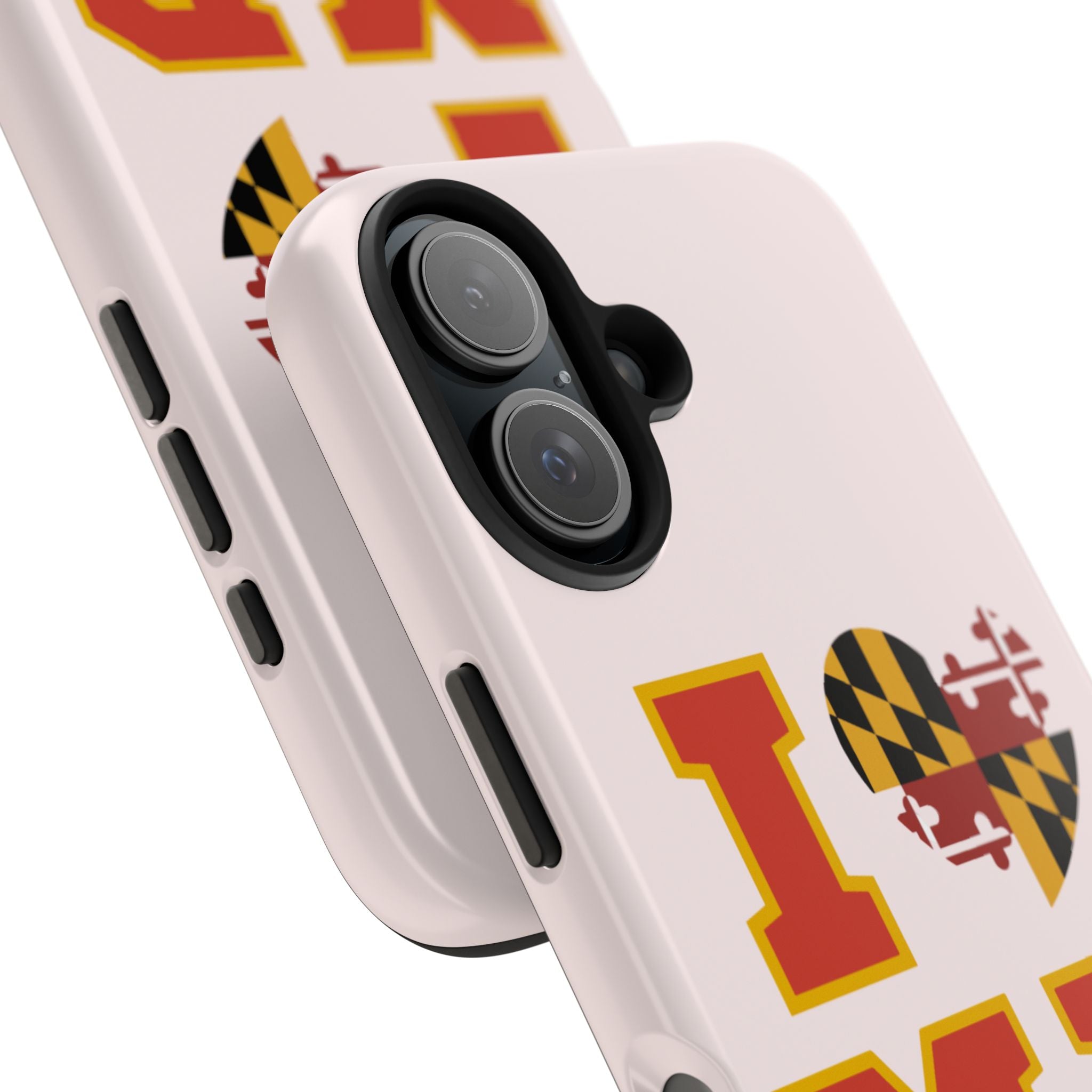 I Heart MD Maryland Flag Phone Case | Tough Phone Case
