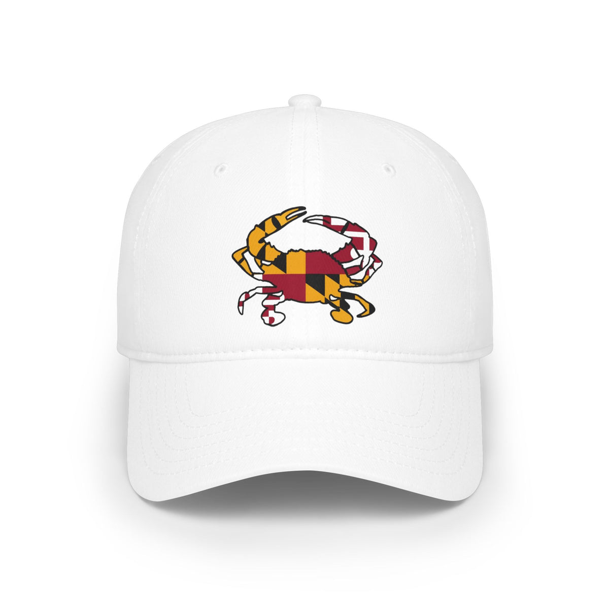 Maryland Flag Crab Baseball Cap