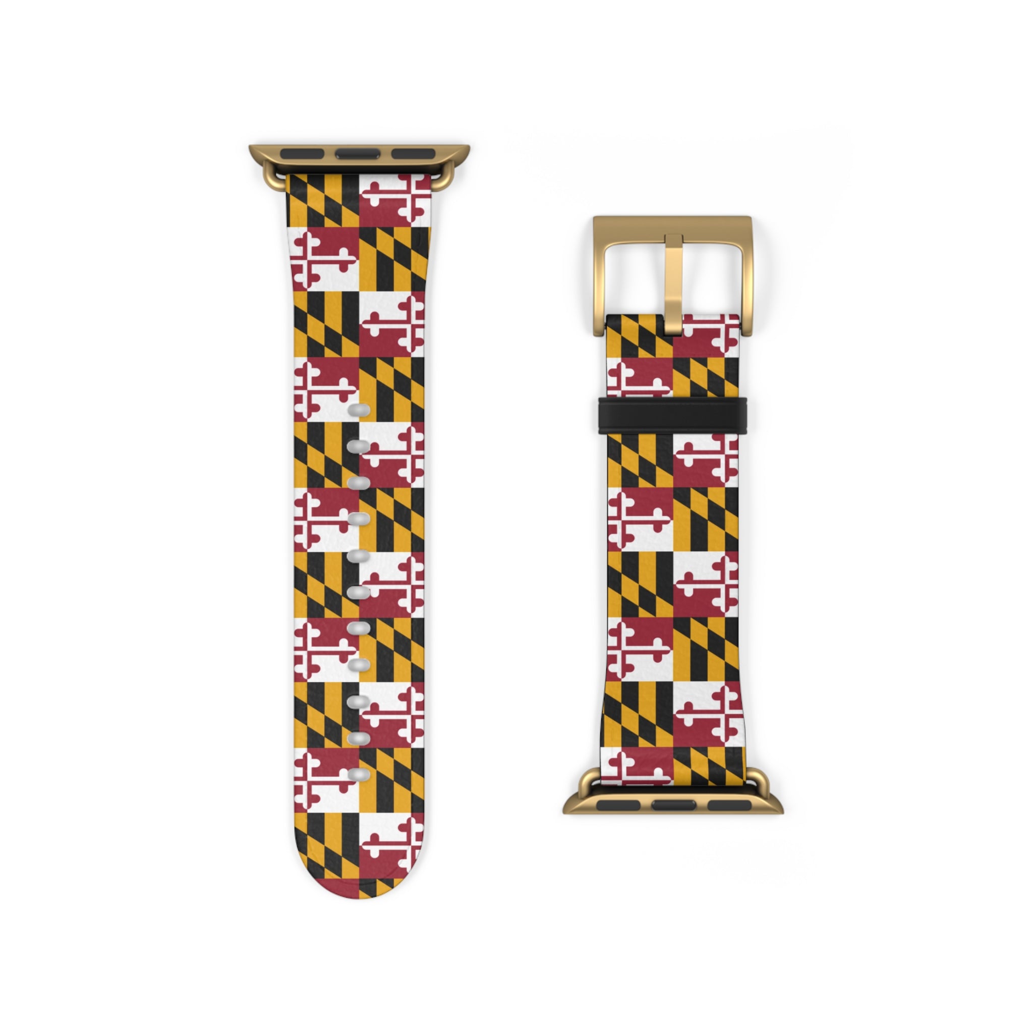 Maryland Flag Watch Band