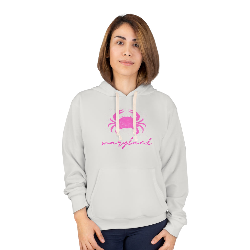 Maryland Pink Crab Hoodie