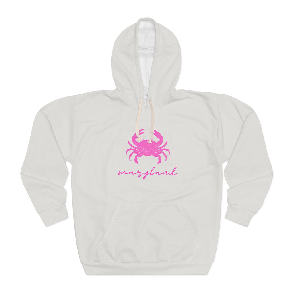 Maryland Pink Crab Hoodie
