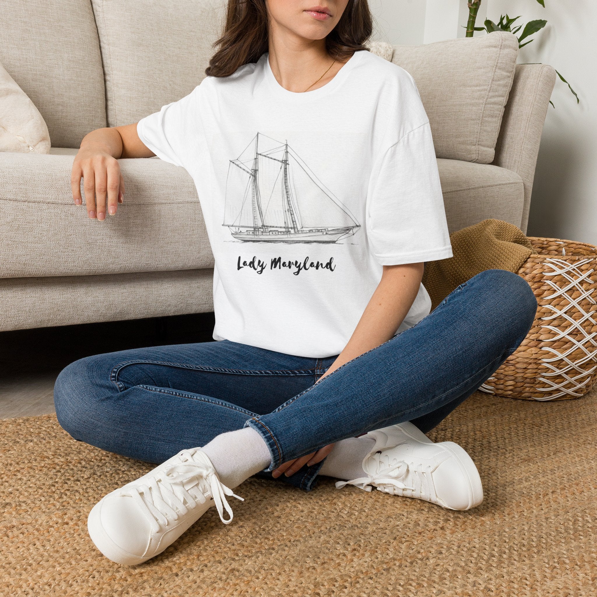 Lady Maryland Nautical Tee