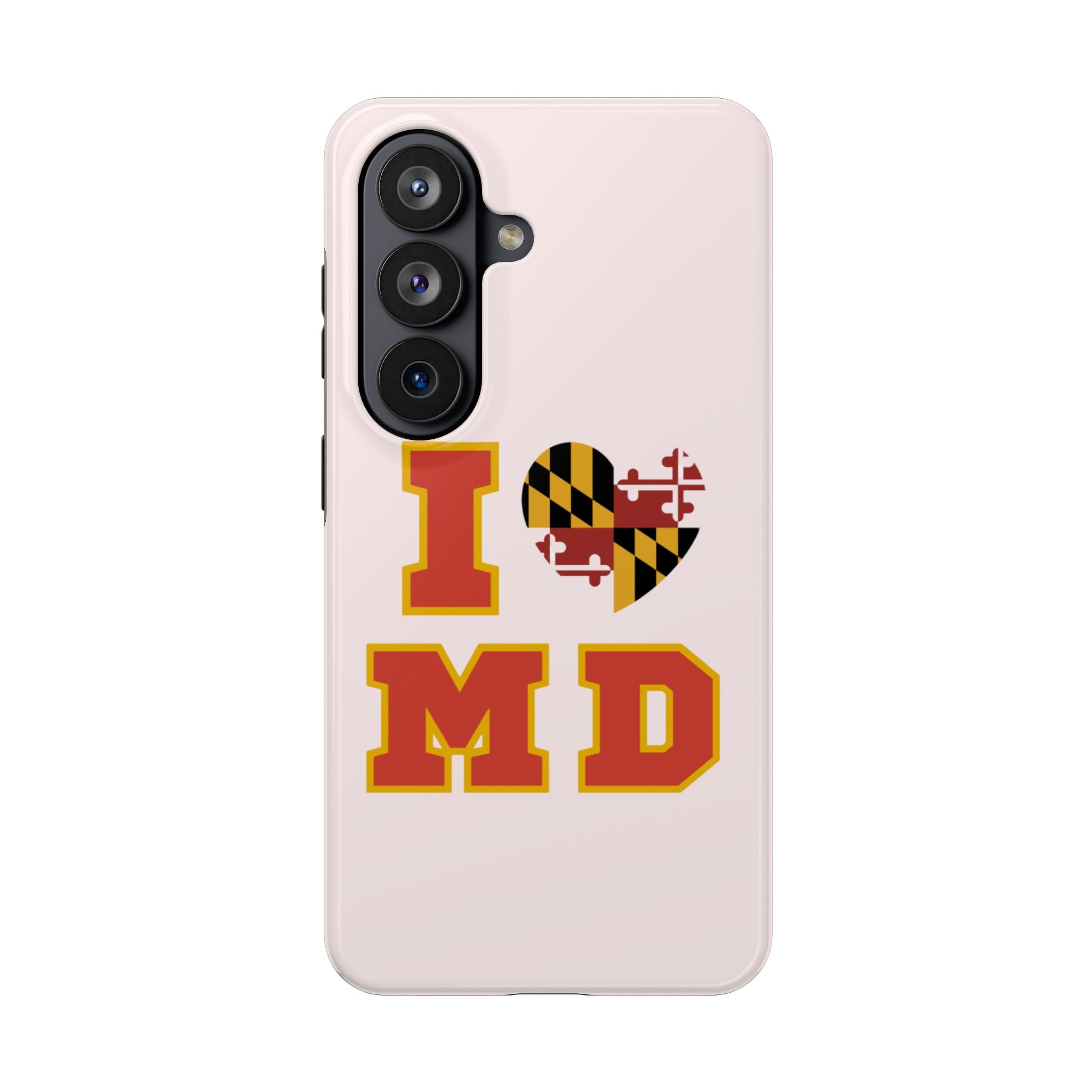 I Heart MD Maryland Flag Phone Case | Tough Phone Case